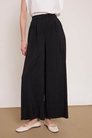 Pantalon wide legs - Noir