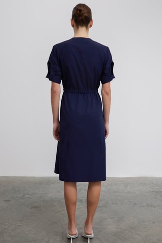 Robe chemise - Bleu marine