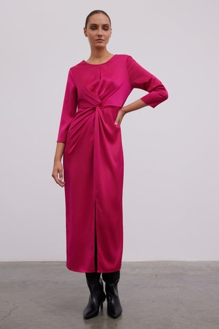 Vestido comprido - Fúchsia