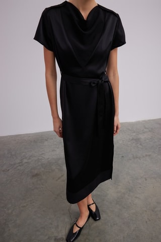 Robe midi  - Noir