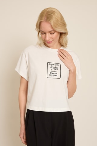 T-shirt - Écru