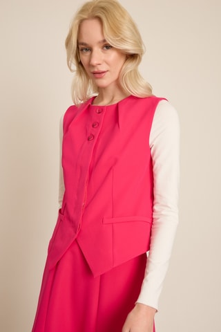 Gilet sans manches - Rose