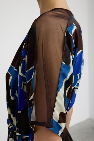 Vestido comprido - Multicor