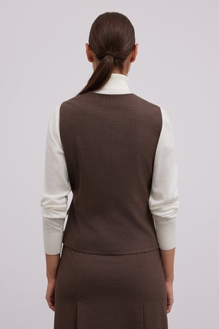 Gilet de costume - Marron
