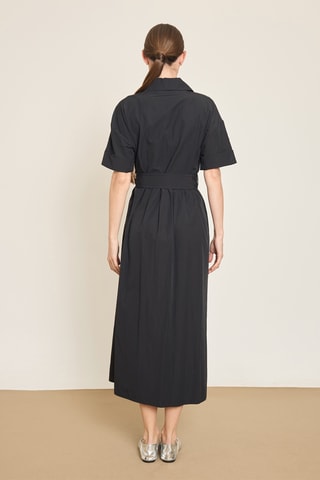 Vestido-camisa - Preto