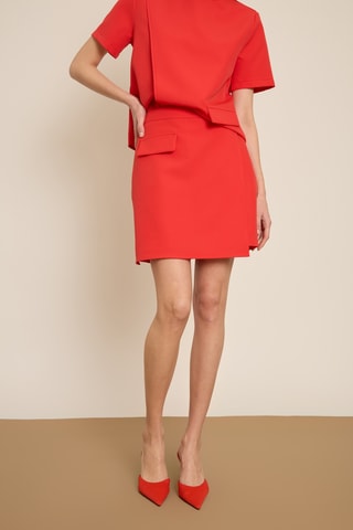 Falda pantalón - Rojo