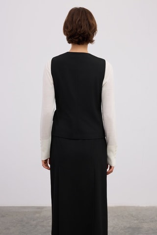 Gilet de costume - Noir