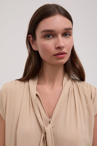 Robe longue - Beige