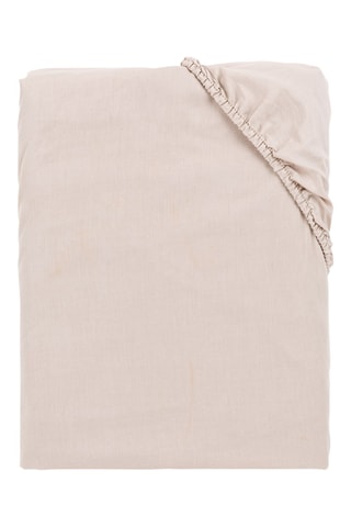 Katoenen Hoeslaken 140 Draad/cm² - Beige