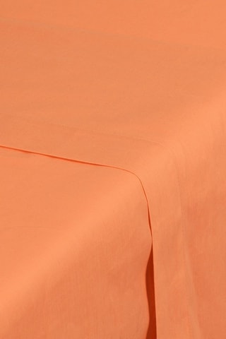 Katoenen Laken 55 Draad/cm² - Oranje
