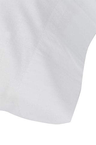 Perkalkatoenen Kussensloop 78 Draad/cm² - Wit