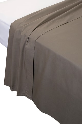 Katoenen Laken 55 Draad/cm² - Donkergrijs