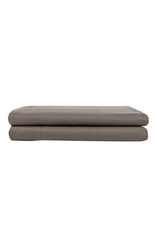 Katoenen Laken 55 Draad/cm² - Donkergrijs