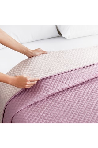 Dubbelzijdige Bedsprei - Roze
