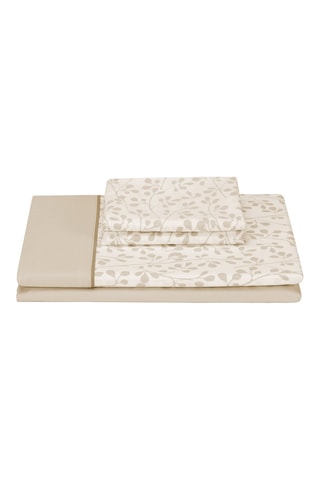 Katoenen Lakenset 59 Draad/cm² - Wit