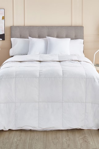 Fleece Antidons Dekbed - 220 g/m² - Wit