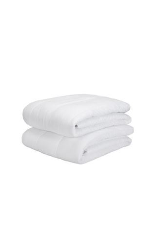 Antihuisstofmijt Fleece 4-seizoenendekbed DÚO - 150/300 g/m² - Wit