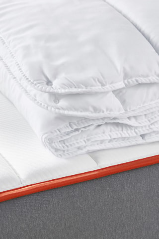 Fleece 4-seizoenendekbed DUO - 150/300 g/m² - Wit