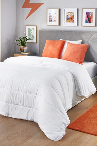 Fleece 4-seizoenendekbed DUO - 150/300 g/m² - Wit