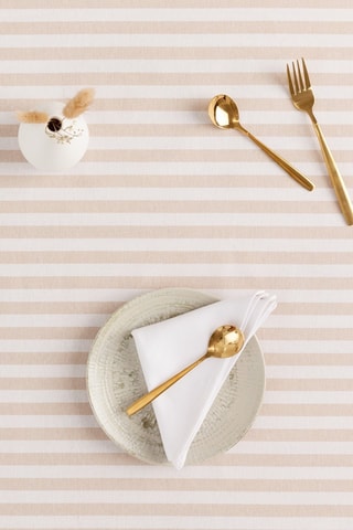 Anti-vlek Tafellaken Alma - Beige - Beige