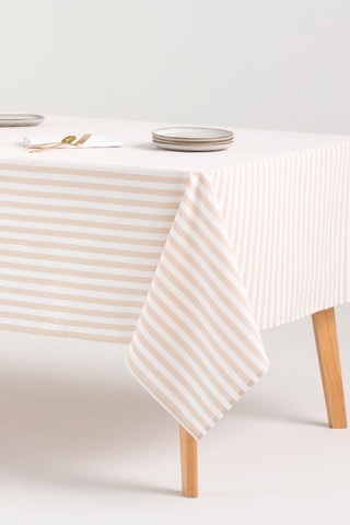 Anti-vlek Tafellaken Alma - Beige - Beige