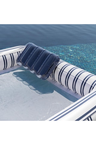 Flotteur de piscine gonflable - 185 x 152 x 49 cm - 180 kg