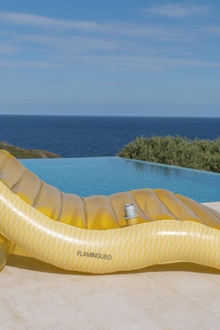 Flotteur de piscine 2 places - 180 x 114 x 70 cm - Jusqu'à 125 kg