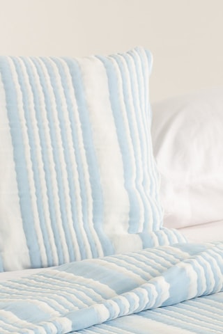 2 housses de coussin Oslo  -  45 x 45 cm - Bleu