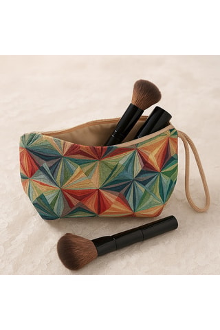 Trousse de toilette Sula - Rouge brique - Multicolore
