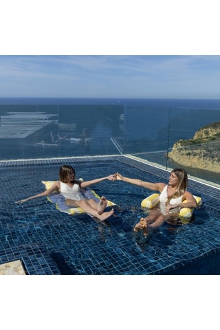 Flotteur de piscine gonflable - 80 x 90 x 15 cm