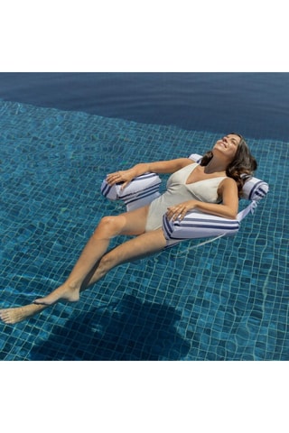 Flotteur de piscine gonflable - 80 x 90 x 15 cm
