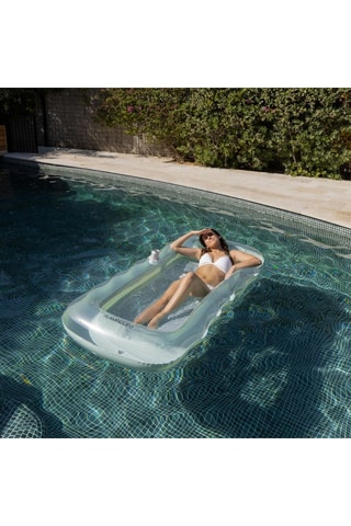 Flotteur de piscine gonflable - 98 x 190 x 17 cm - 100 kg