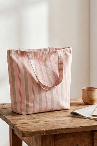 Cabas de plage Bera - Rose - Multicolore
