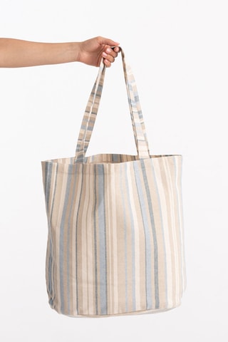 Cabas de plage Zena - Beige - Multicolore