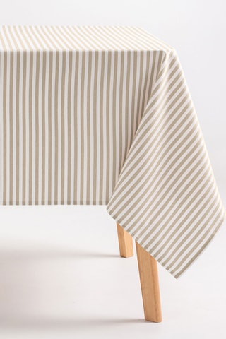 Nappe antitache rectangulaire Arenza  - Beige
