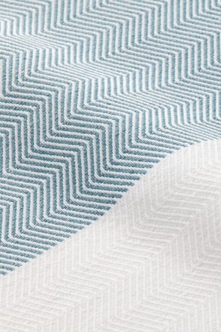 Fouta de plage  -  190 x 180 cm - Blanc