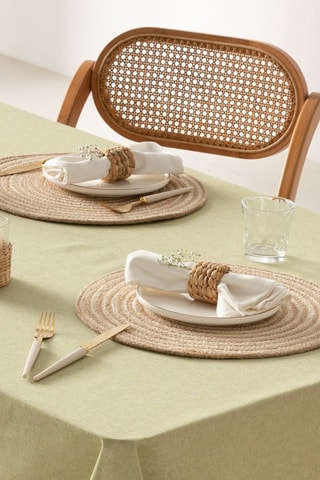 2 sets de table Rayana - 38 x 38 cm - Beige