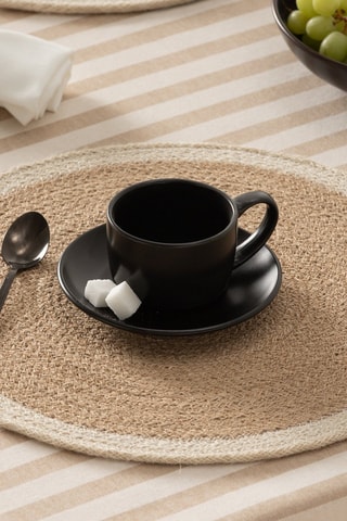 2 sets de table Liraya - 38 x 38 cm - Beige