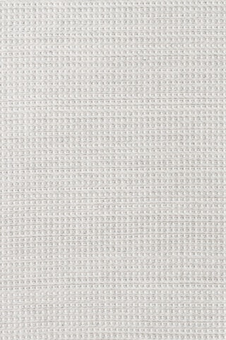 Fouta de plage  -  190 x 180 cm - Blanc et gris