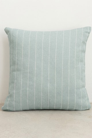 2 housses de coussin Pespunt - Vert d’eau - 45 x 45 cm - Vert d'eau