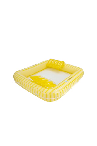Matelas de piscine gonflable 2 places - 185 x 166 x 38 cm