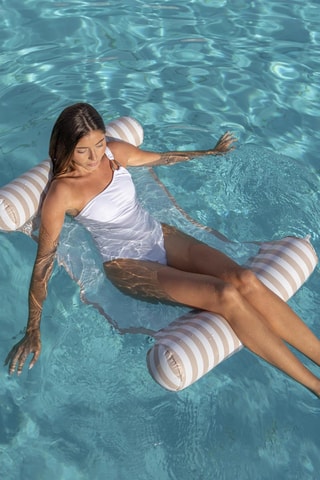 Flotteur de piscine gonflable - 73 x 115 x 16,5 cm