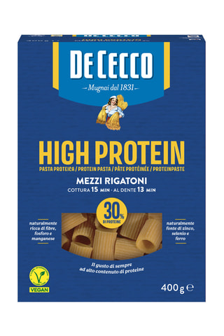 12 x Mezzi rigatoni high protein - 400 g