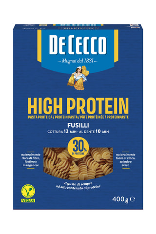 12 x Fusilli haute teneur en protéines - 400 g