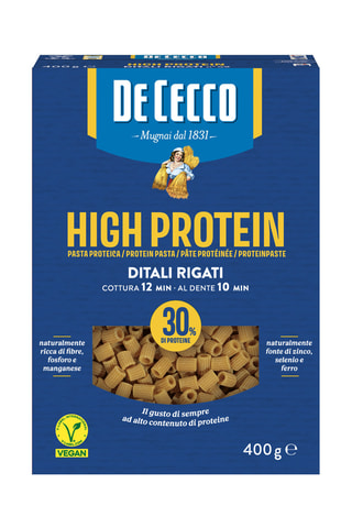 12 x Ditali rigati haute teneur en protéines - 400 g