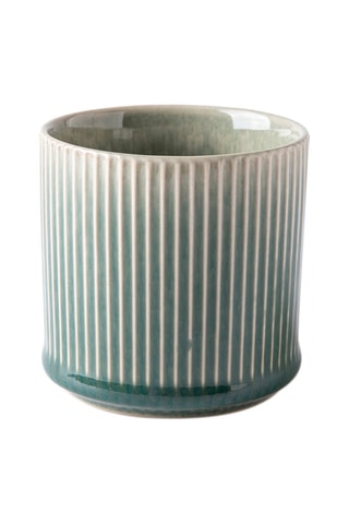4 tazas de gres - Jade - 7,2 x 7,5 cm