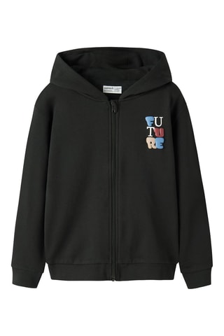 Sudadera de algodón orgánico - Negro - Name It