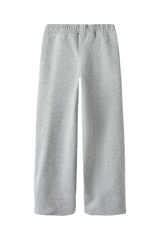 Pantalón de algodón orgánico - Gris jaspeado - Name It