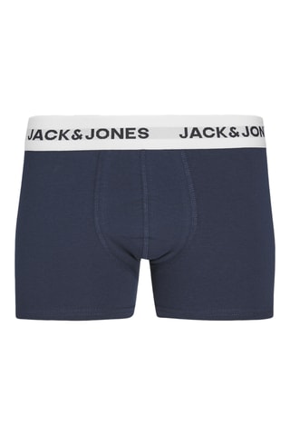 5 bóxers de algodón orgánico - Negro y caqui - Jack&Jones Junior