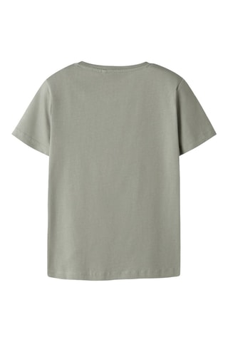 Camiseta regular fit de algodón orgánico - Verde - Name It